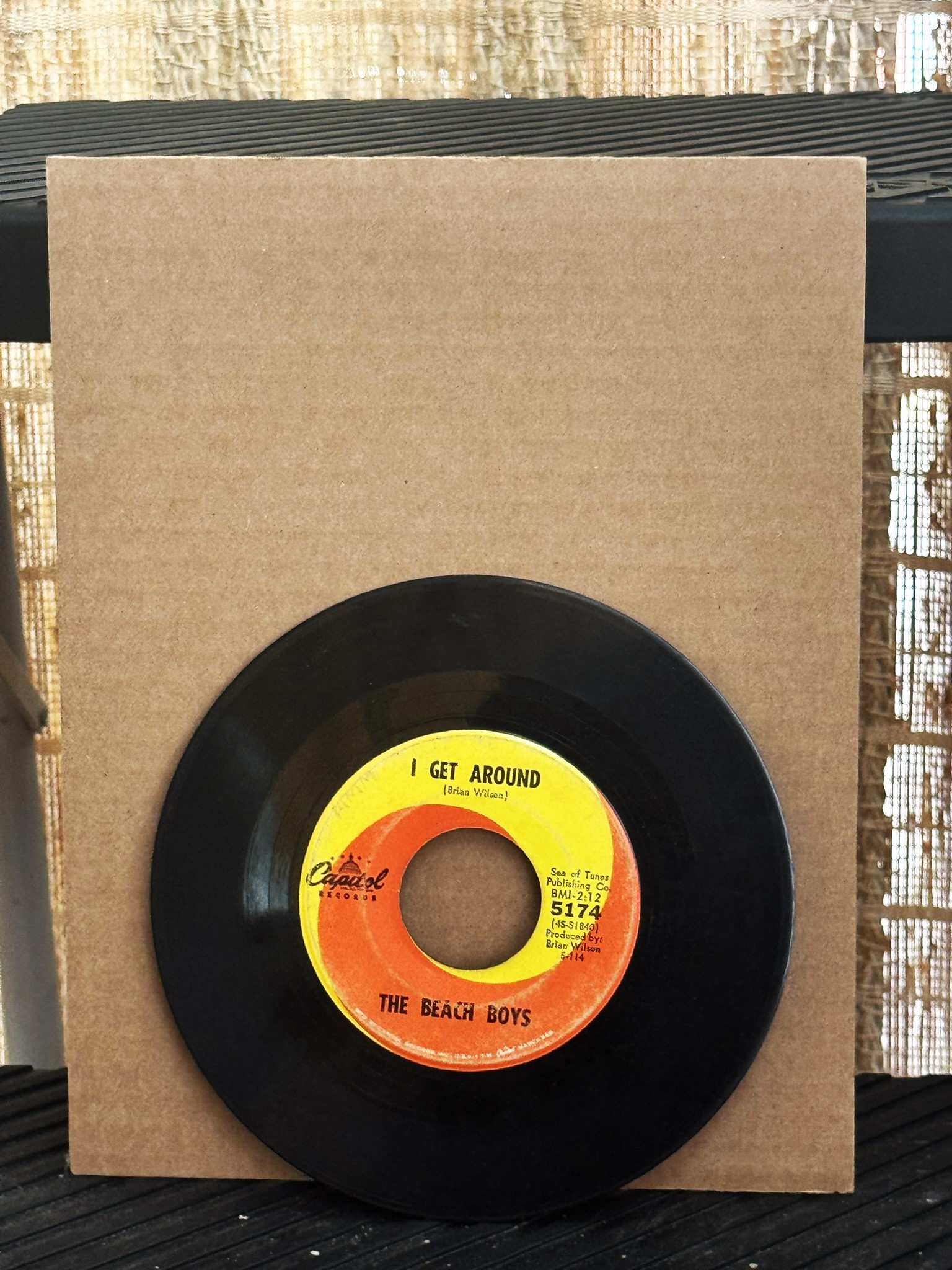 The Beach Boys - I Get Around (.45 recording)